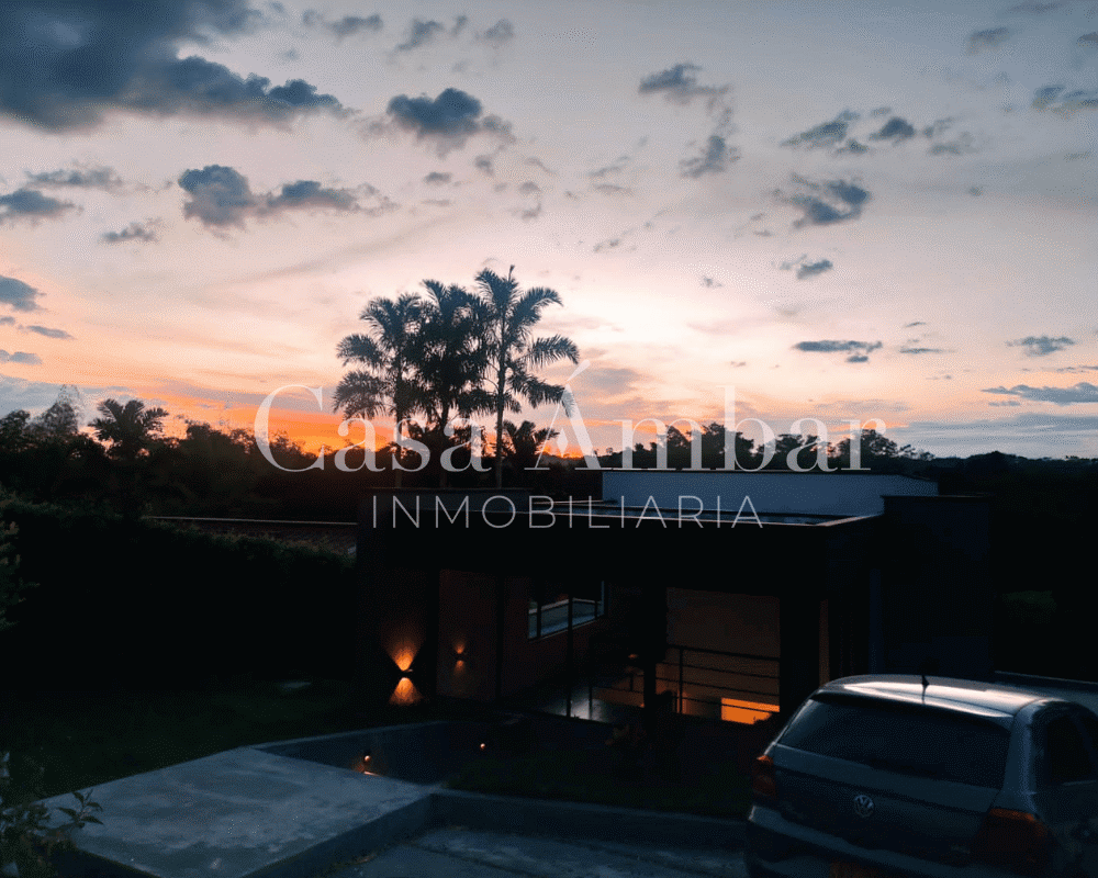 Casa con excelente vista quindiana
