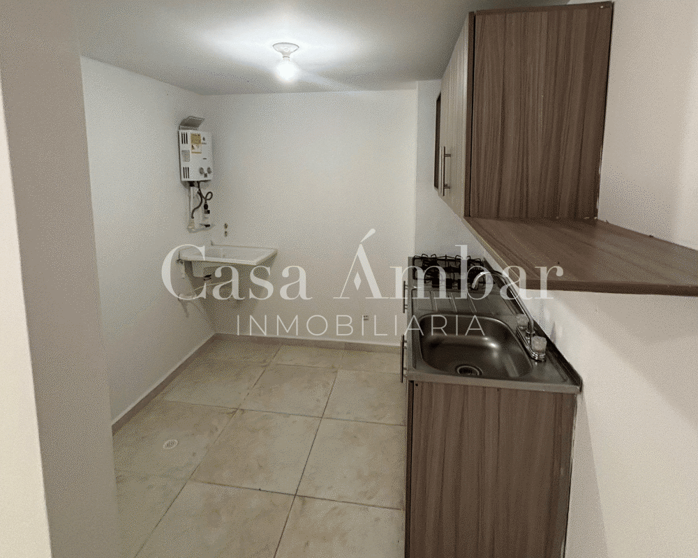 Apartamento en venta con cocina y zonas de ropas