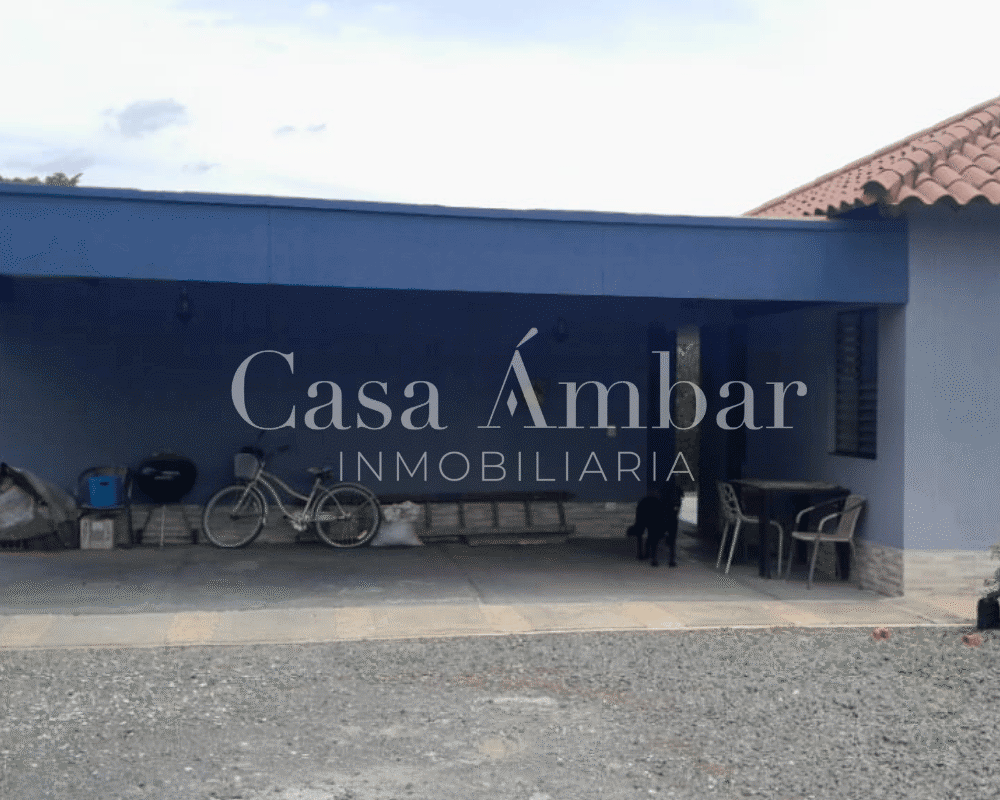 Casa campestre de un nivel