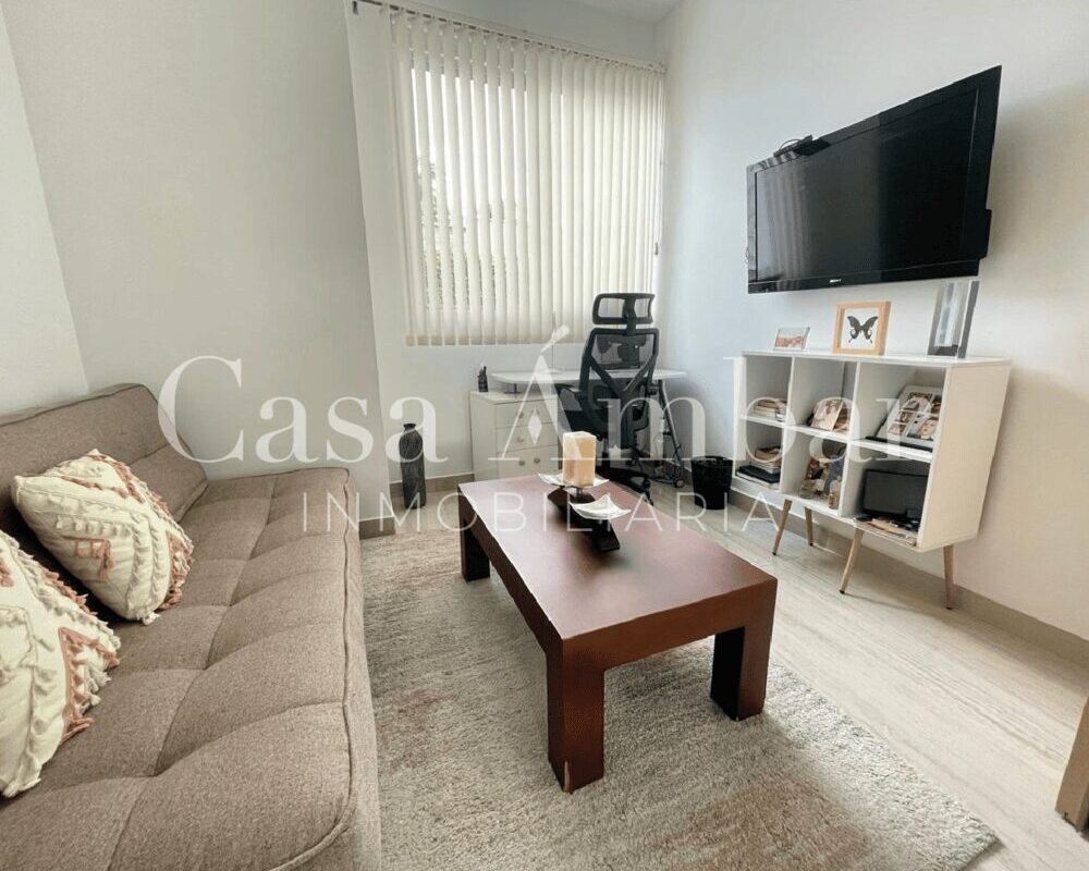 sala-de-television-casa-campestre-en-venta-via-el-caimo